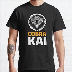 Cobra Kai T-Shirts - Cobra Kai Classic T-Shirt RB1006