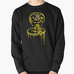 Cobra Kai Sweatshirts - Cobra Kai Logo Pullover Sweatshirt RB1006