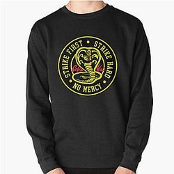 Cobra Kai Sweatshirts - 80s Cobra Kai Pullover Sweatshirt RB1006