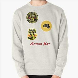 Cobra Kai Sweatshirts - Cobra Kai Sticker Pack Pullover Sweatshirt RB1006