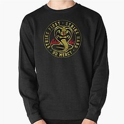 Cobra Kai Sweatshirts - Cobra Kai Logo Pullover Sweatshirt RB1006