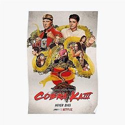 Cobra Kai Posters - Cobra Kai season 3 Poster RB1006