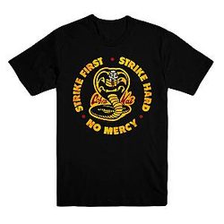 Cobra Kai T-Shirts - Cobra Kai Distressed Logo Unisex T-Shirt