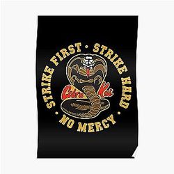 Cobra Kai Posters - Cobra Kai Cobra Poster RB1006