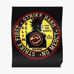 Cobra Kai Posters - Hawk - Cobra Kai Poster RB1006