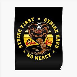Cobra Kai Posters - Cobra Kai Logo Poster RB1006
