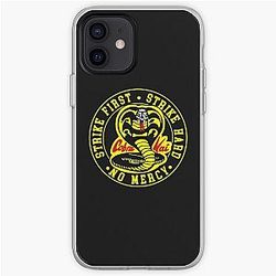 Cobra Kai Cases - Cobra Kai Vintage Design iPhone Soft Case RB1006