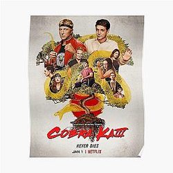 Cobra Kai Posters - Cobra Kai Poster Poster RB1006