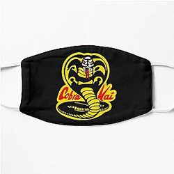Cobra Kai Face Masks - Cobra Kai Snake Flat Mask RB1006