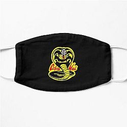 Cobra Kai Face Masks - Cobra Kai black Flat Mask RB1006