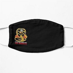 Cobra Kai Face Masks - Cobra Kai Hawk - Strike First Flat Mask RB1006