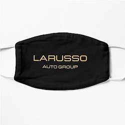 Cobra Kai Face Masks - Larusso Auto Group Logo  Flat Mask RB1006