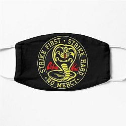Cobra Kai Face Masks - Karate Tournament No Mercy Flat Mask RB1006