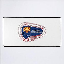 Cochise Stronghold Arizona Climbing Carabiner Desk Mat