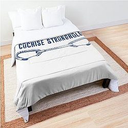 Cochise Stronghold Arizona Climbing Quickdraw Comforter