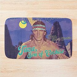 Taza the Son of Cochise, suspense western by Douglas Sirk Bath Mat