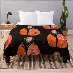 RED - Cochise Throw Blanket