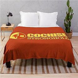 Cochise Stronghold Climbing (CLB) Throw Blanket