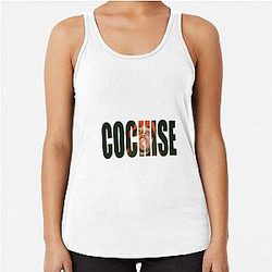 Cochise Undeground Rapper Racerback Tank Top