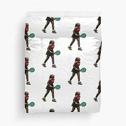 Coco Gauff Tennis Player Duvet Cover