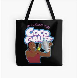 Coco Gauff Us Open Title Tote Bag