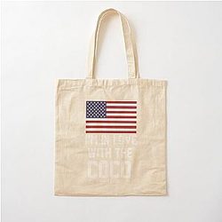 In love with the Coco Gauff champion tennis us open 2023 cotton tote bag