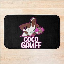 Coco Gauff tennis bath mat