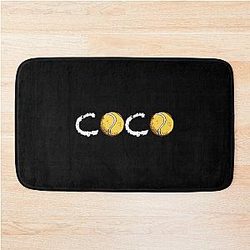 Coco Gauff fan Bath Mat