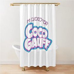 I'm Cuckoo for Coco Gauff Shower Curtain