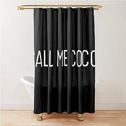Call Me Coco Gauff Shower Curtain