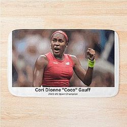 Cori Gauff Bath Mat