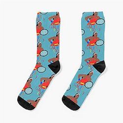 Coco Gauff illustration Socks