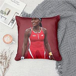 Coco Gauff - American Tennis Sensation Coco Gauff Pillows Cover