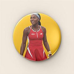 Coco Gauff - American Tennis Sensation Coco Gauff Pins