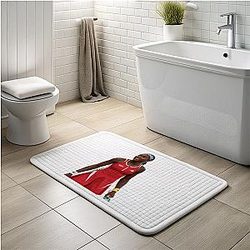 Coco Gauff - American Tennis Sensation Coco Gauff Bath Mats