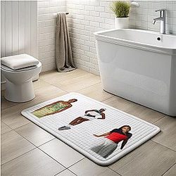 Coco Gauff - World No. 1 Doubles Player Coco Gauff Bath Mats