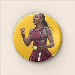 Coco Gauff - Youngest Grand Slam Finalist Coco Gauff Pins
