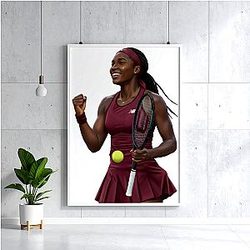 Coco Gauff - Youngest Grand Slam Finalist Coco Gauff Posters