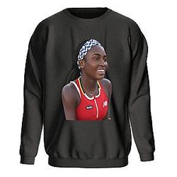 Coco Gauff - Power and Athleticism Focus Coco Gauff Sweatshirts