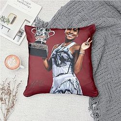 Coco Gauff LA 1401 - Youngest US Open champion since nineteen ninety nine Coco Gauff Pillows Cover