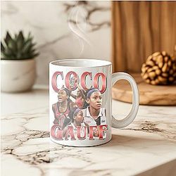 Coco Gauff LA 1401 - Known for her incredible speed and backhand Coco Gauff Mugs