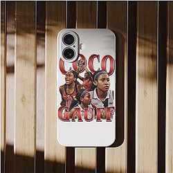 Coco Gauff LA 1401 - Known for her incredible speed and backhand Coco Gauff iPhone Cases