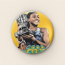 Coco Gauff LA 1401 - Major advocate for social justice and equality Coco Gauff Pins