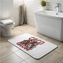 Coco Gauff LA 1401 - Known for her incredible speed and backhand Coco Gauff Bath Mats