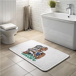Coco Gauff LA 1401 - Major advocate for social justice and equality Coco Gauff Bath Mats