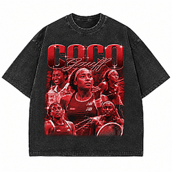 Coco Gauff Red Thunder NTMD1607 Coco Gauff T-Shirts