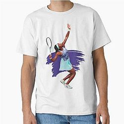 Coco Gauff Playing Tennis Classic T-Shirt