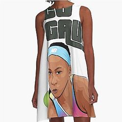 Coco Gauff A-Line Dress