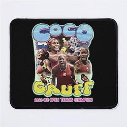 Coco Gauff 2023 US Open Tennis Champion Mouse Pad