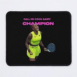 Call Me Coco Gauff Champion Mouse Pad